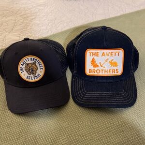 2 Avett Brothers Hats